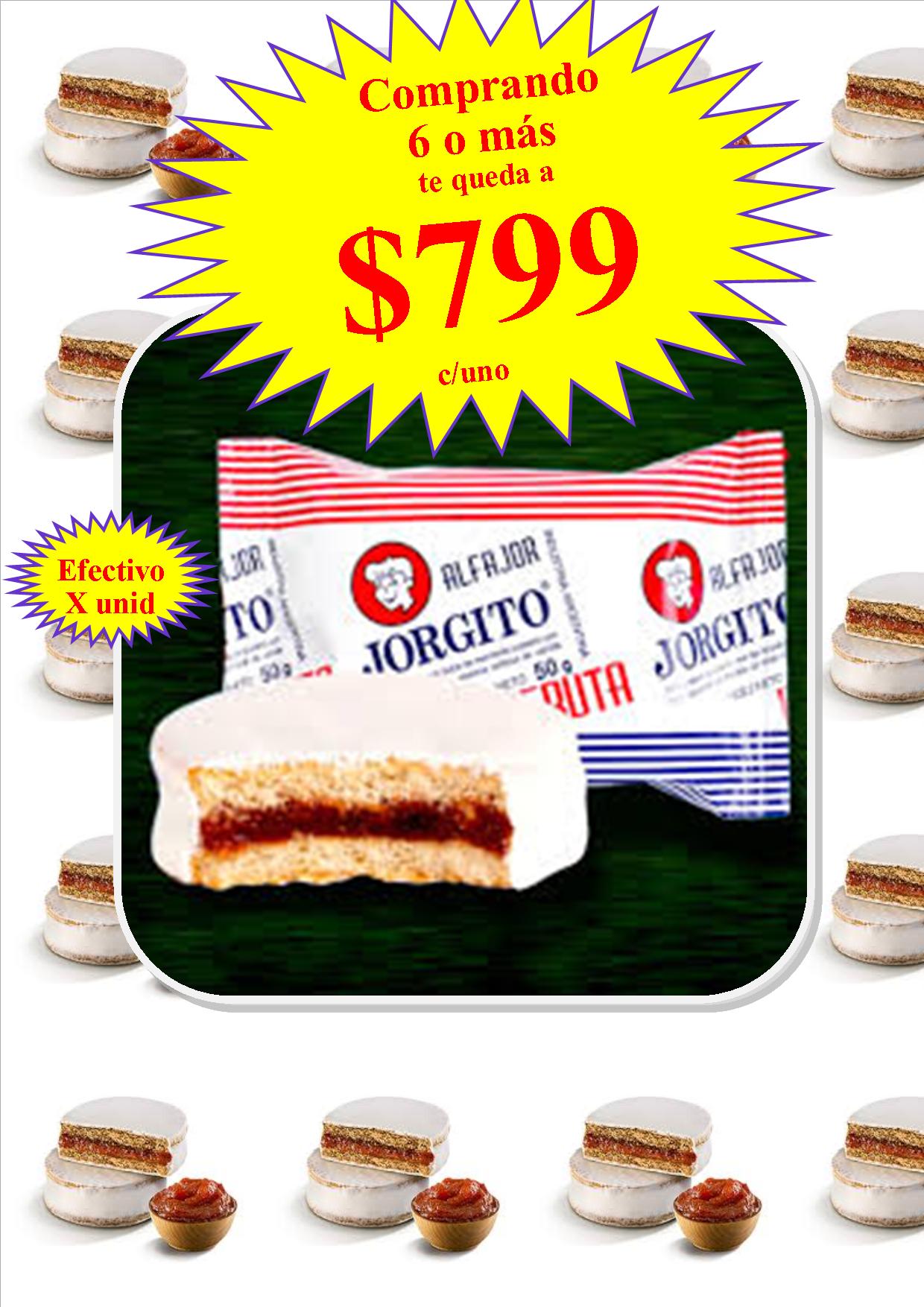 ALFAJOR JORGITO FRUTA